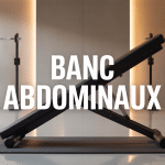 Banc abdominaux moderne inclinable avec haltères