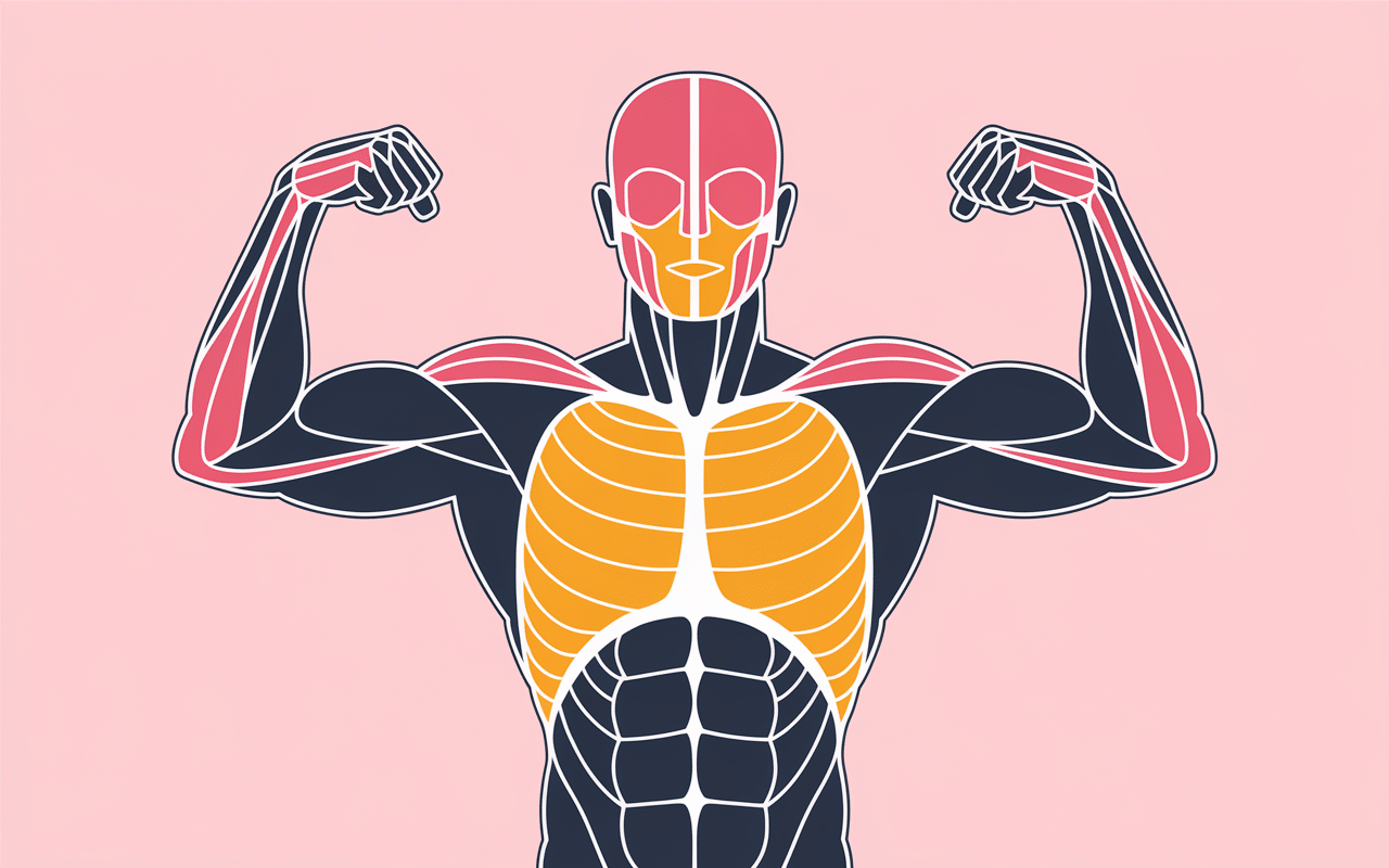 Bar au front triceps, schéma triceps et mouvement