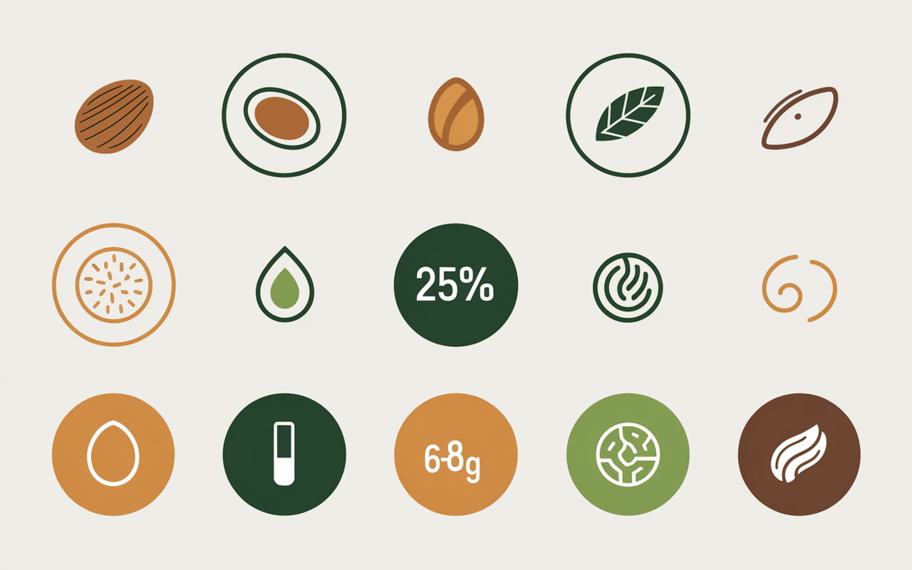 tableau nutritionnel beurre de cacahuete proteine