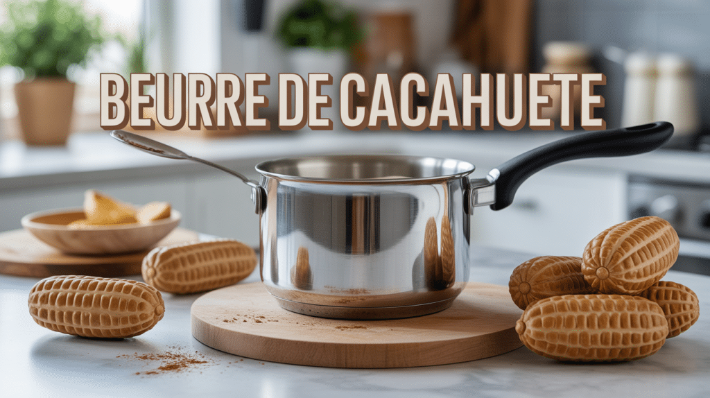 beurre de cacahuete valeur nutritionnelle pot ouvert cuisine