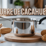beurre de cacahuete valeur nutritionnelle pot ouvert cuisine