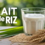 verre lait de riz bienfaits du lait de riz grains