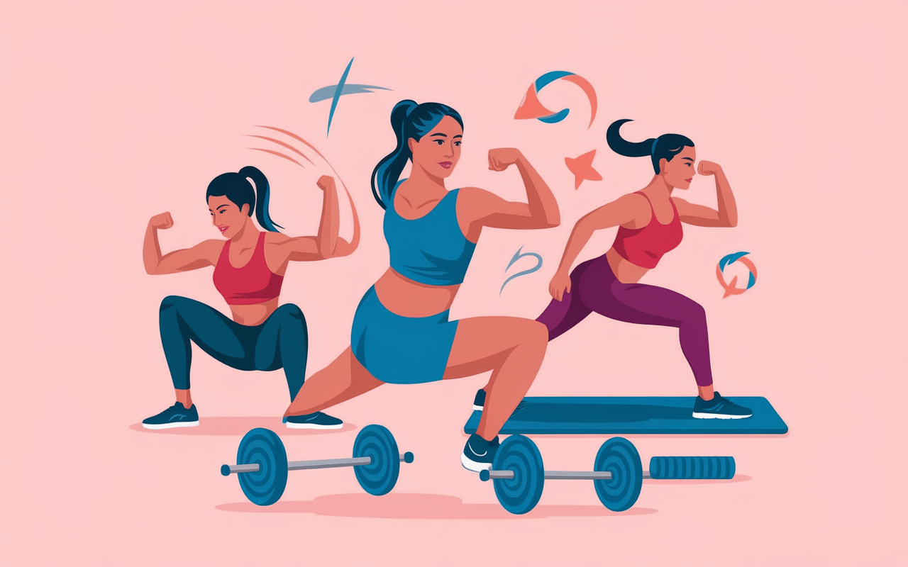 illustration cellulite avant apres musculation exercices femme