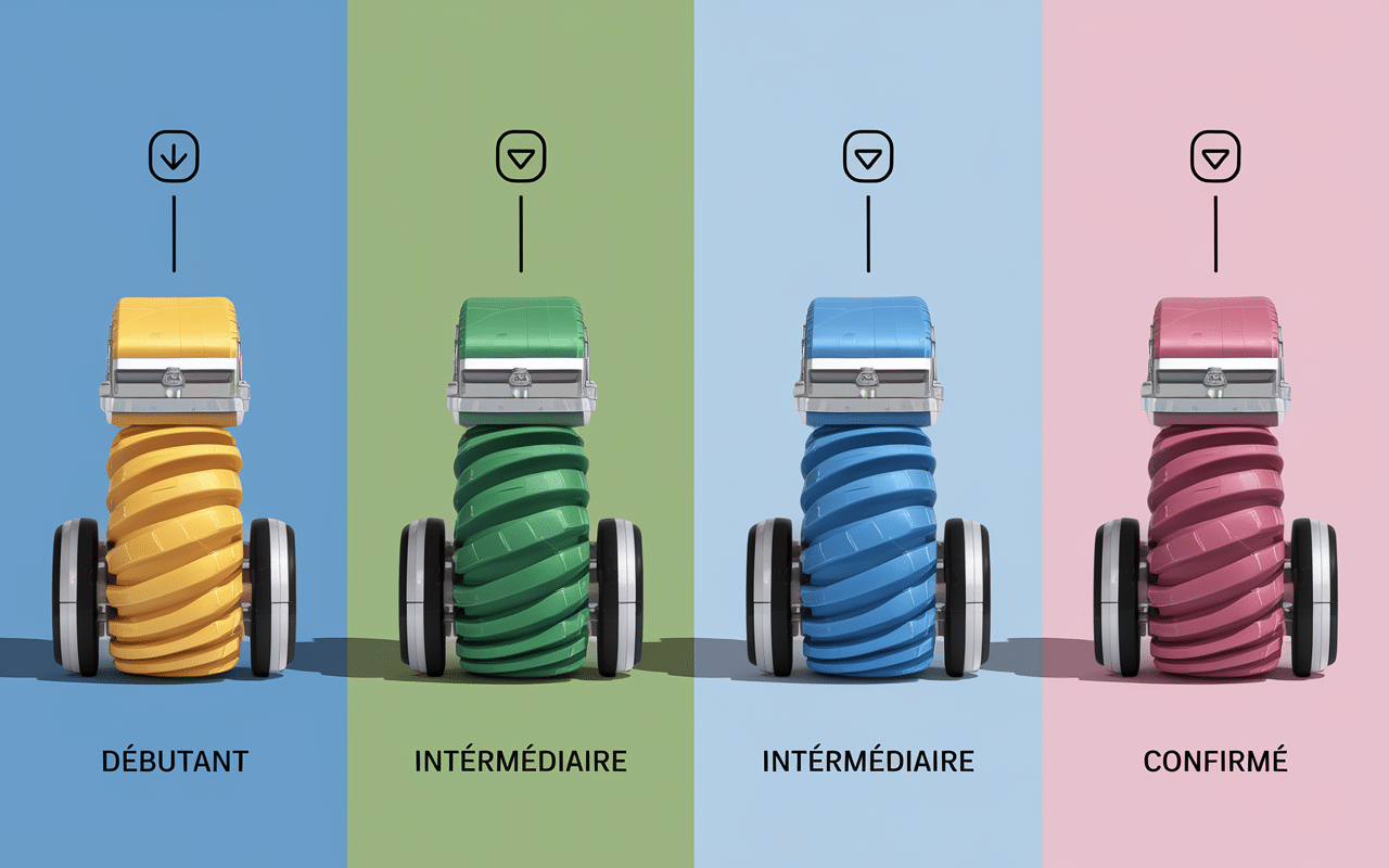 elastiques pour traction differents niveaux