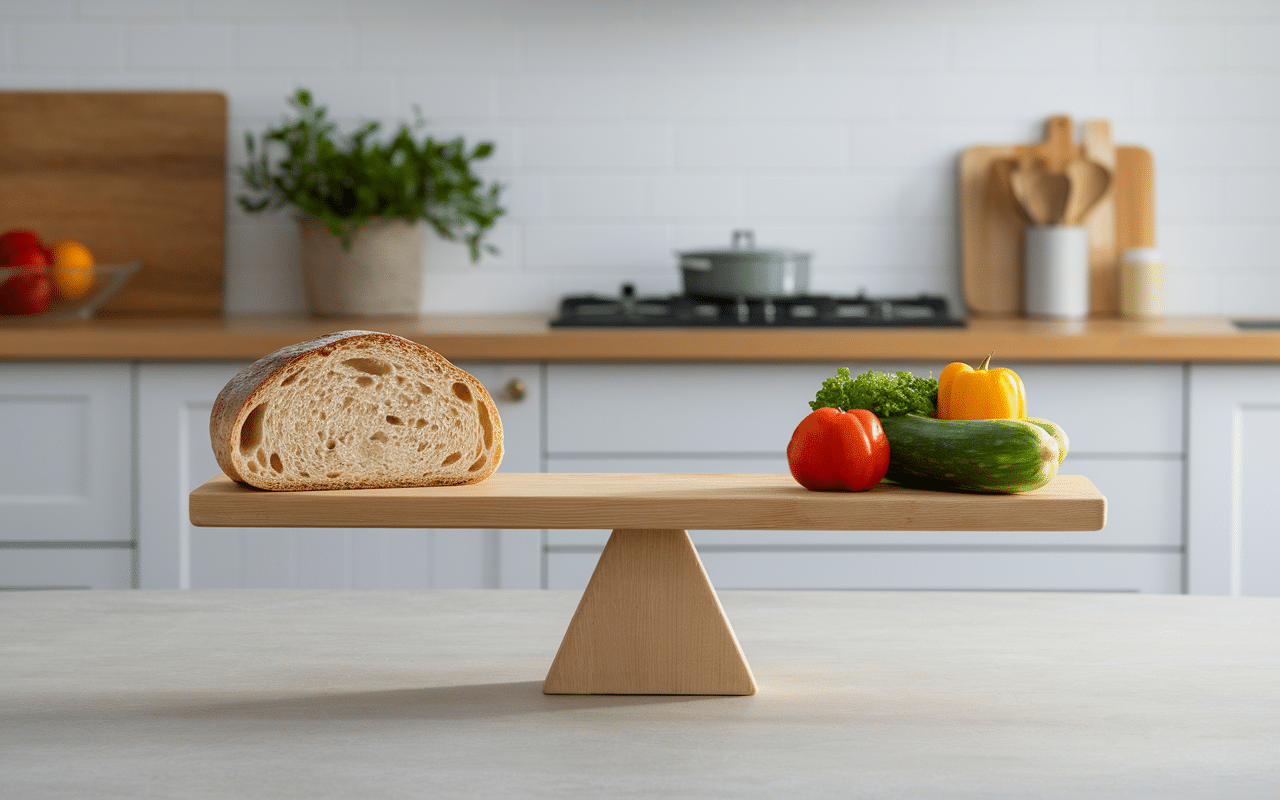 combien de calories dans une baguette balance cuisine portions