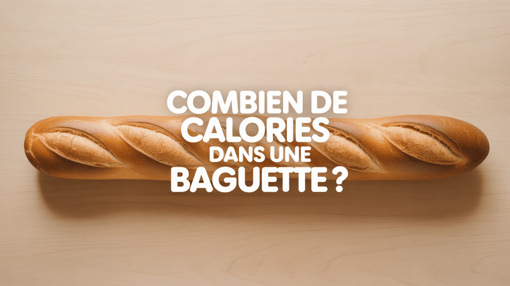 combien de calories dans une baguette en photo sur bois