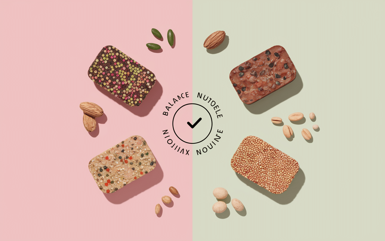 Barre proteinee maison perte de poids industrielle versus naturelle