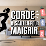 corde a sauter perdre du poids femme calories salon