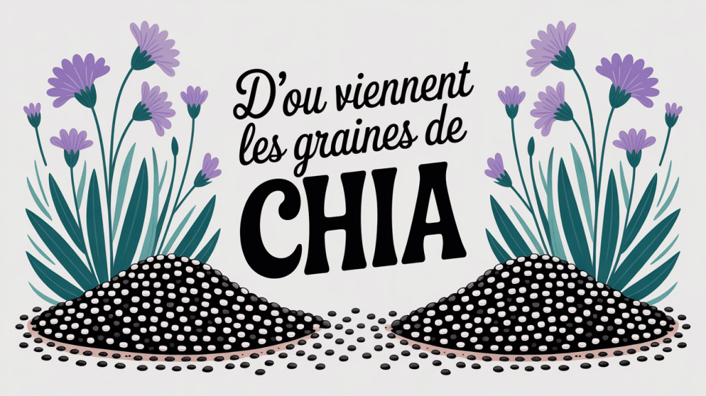 D où viennent les graines de chia illustration graines sauge