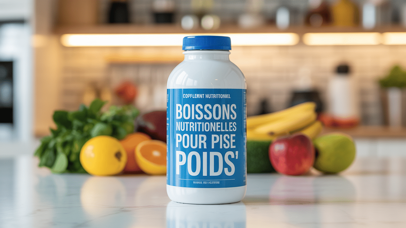 delical boisson prise de poids bouteille nutrition cuisine