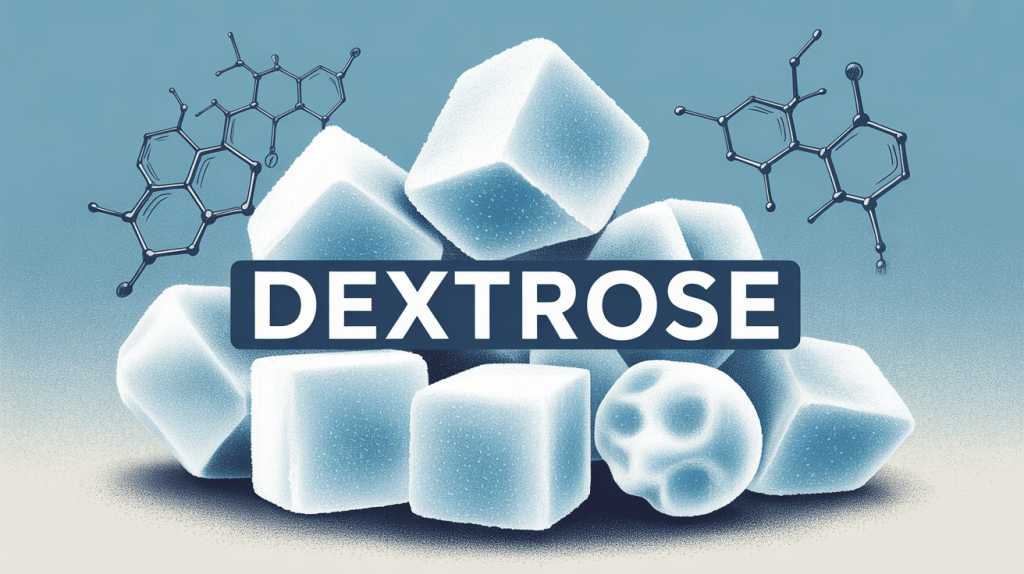 dextrose c est quoi image cristaux sucre hexagonale