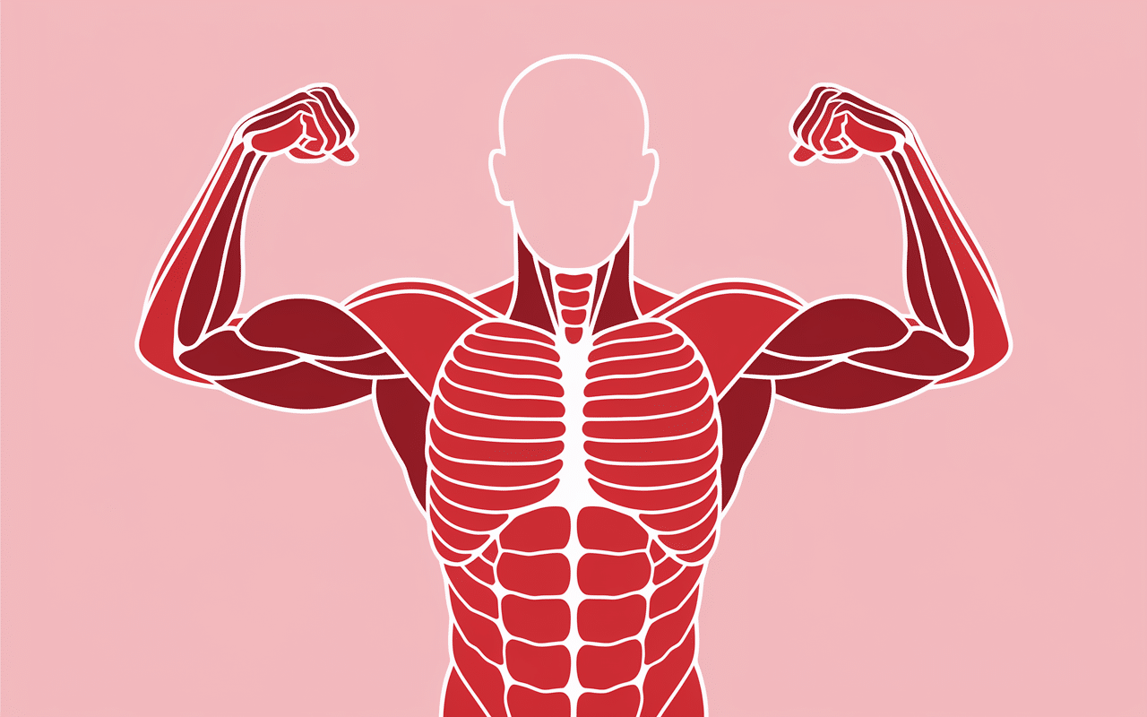 Diagramme anatomique dips barre triceps pectoraux épaules