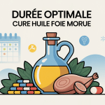 duree cure huile de foie de morue calendrier capsules