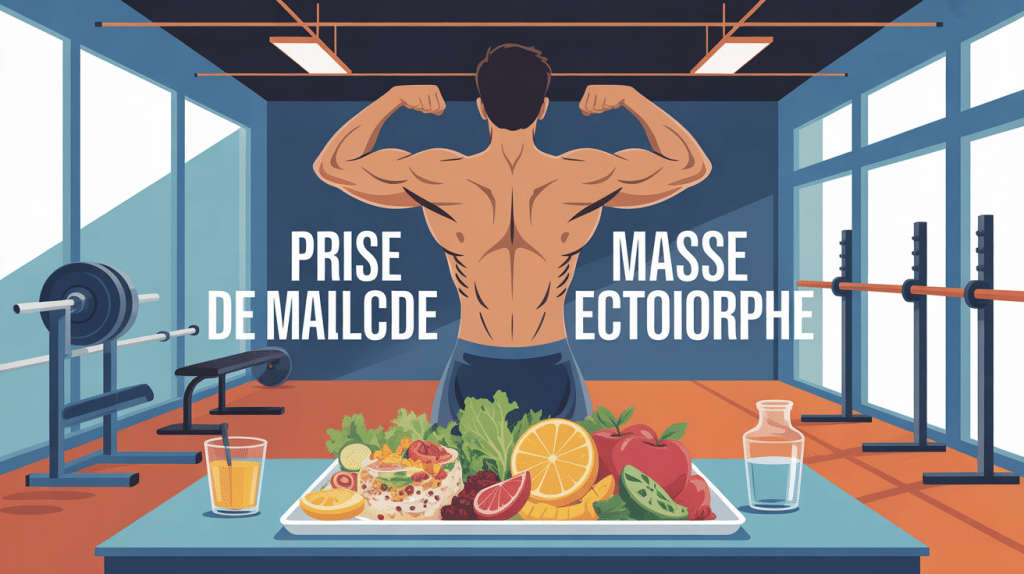 Silhouette ectomorphe musculation prise de masse nutrition