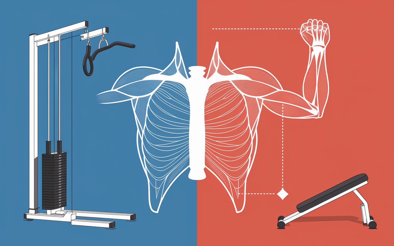 Diagramme anatomique epaule poulie