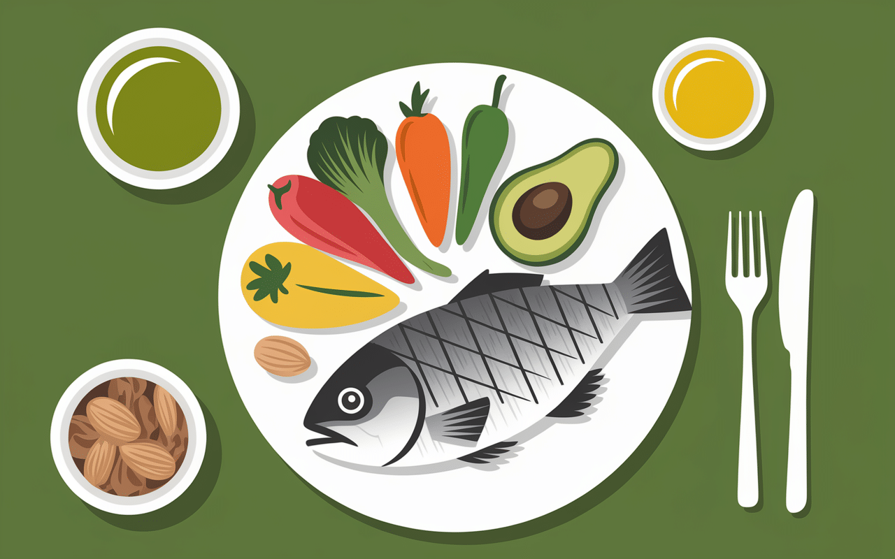 Assiette alimentation faire baisser la triglycerides