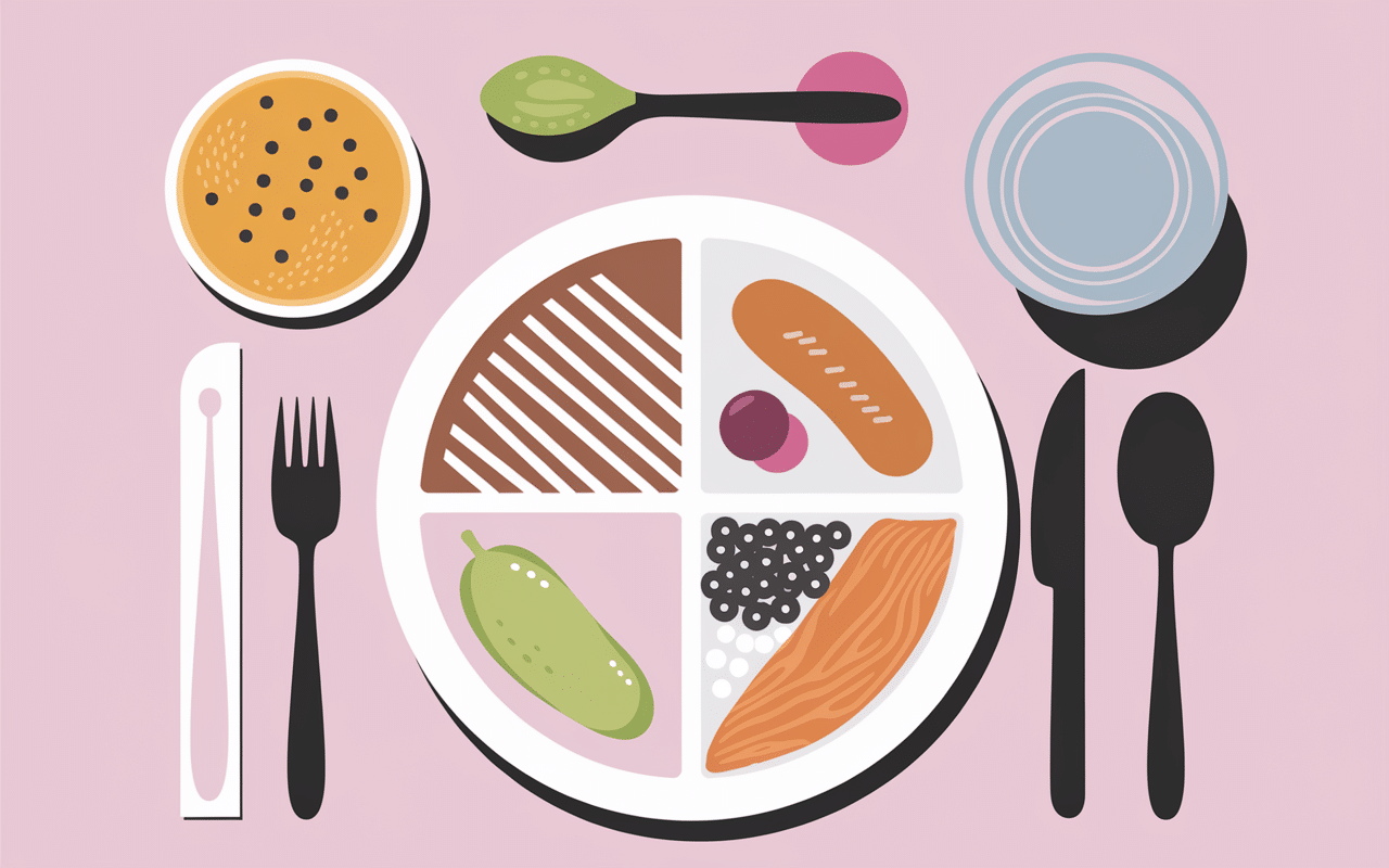 faire une seche femme assiette equilibree hormones