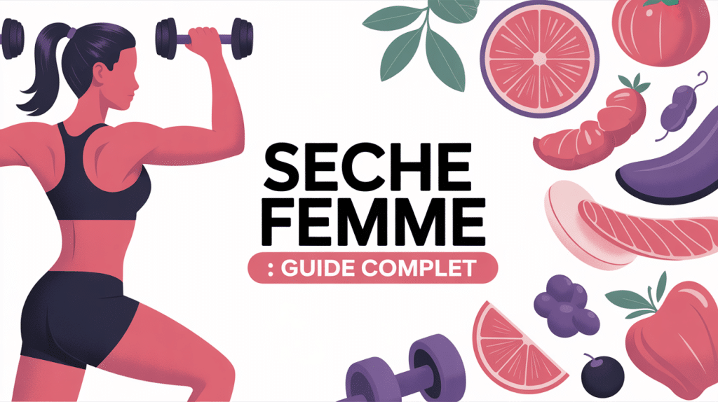 faire une seche femme illustration athlete nutrition