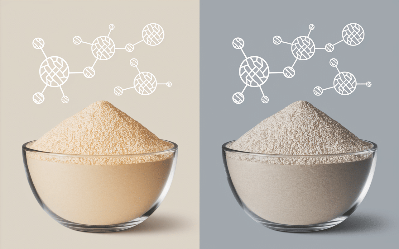 Farine de seigle et gluten bol seigle bol blé schéma gluten