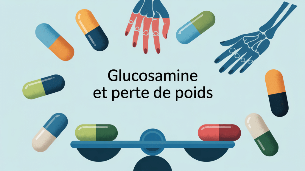 glucosamine perte de poids gélules balance articulations