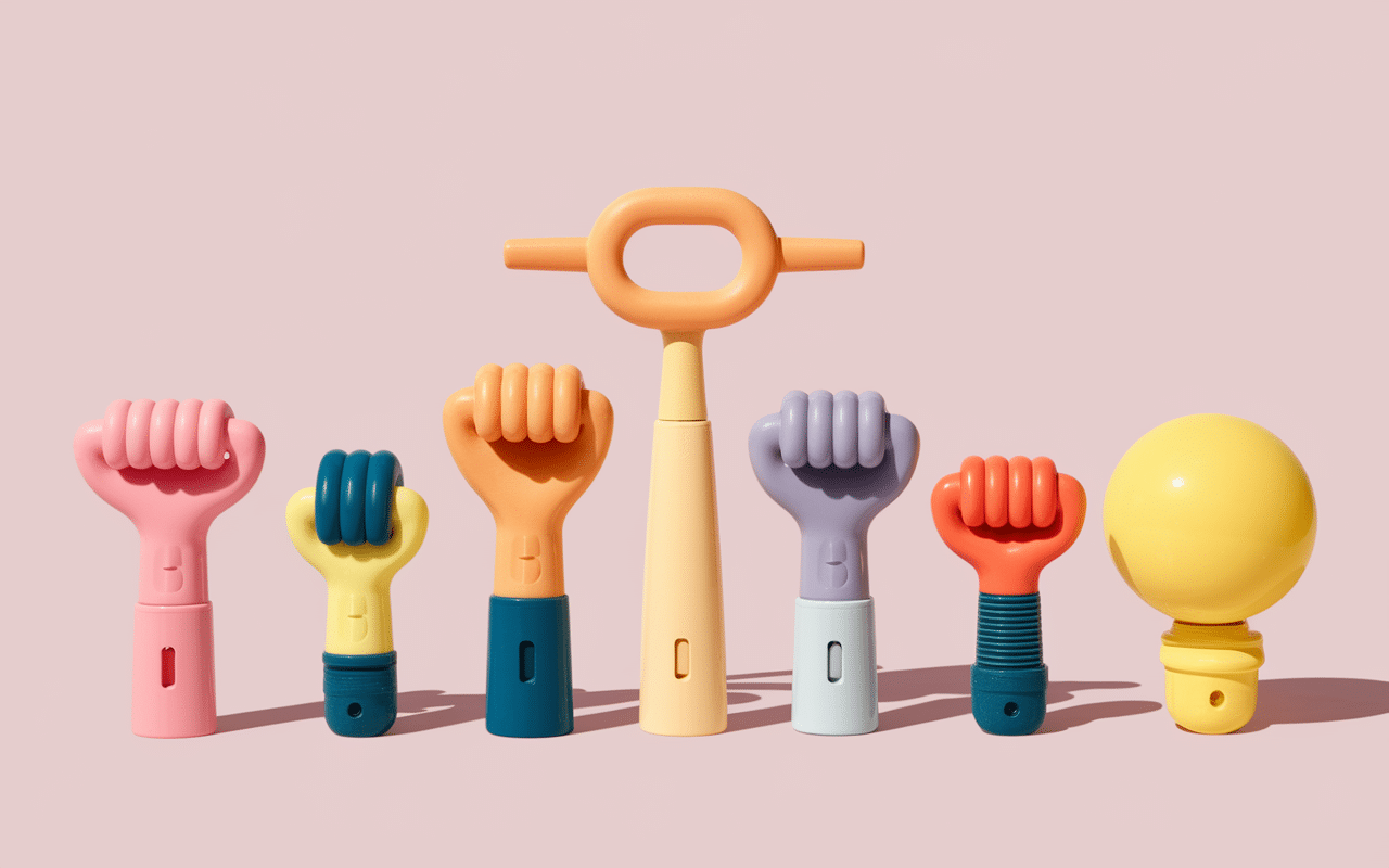 Différents hand grip modèles appareils