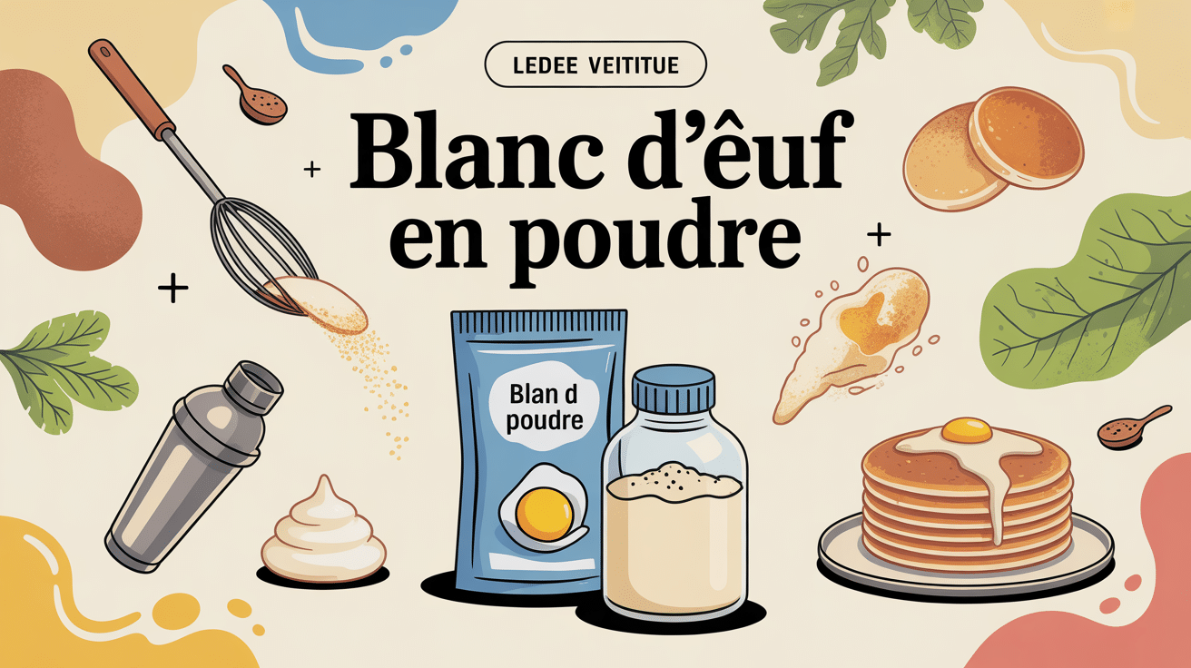 blanc d oeuf en poudre sachet bocal