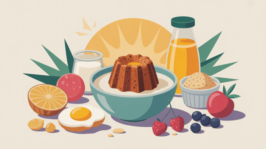 bowl cake protéiné moelleux au skyr et fruits