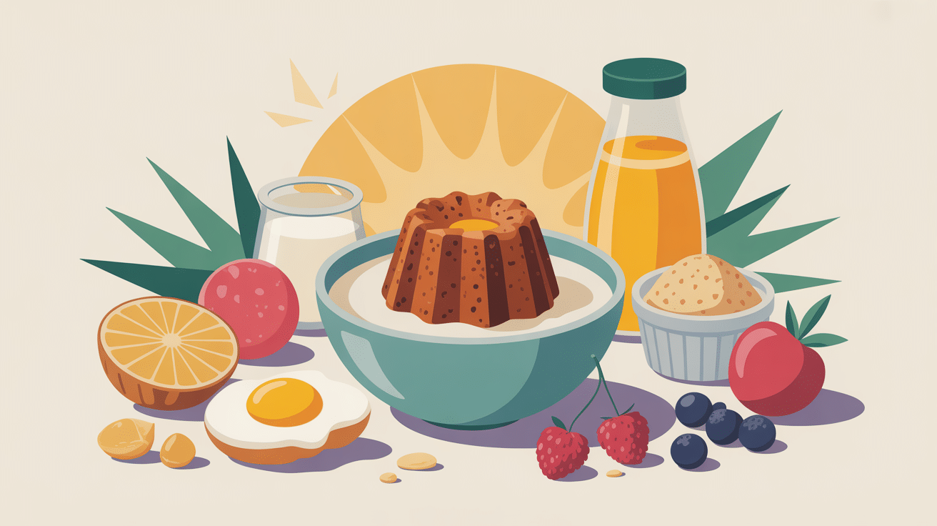 bowl cake protéiné moelleux au skyr et fruits