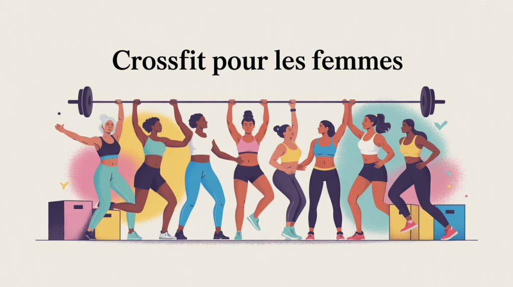 Groupe inclusif crossfit pour les femmes montrant soutien et progression