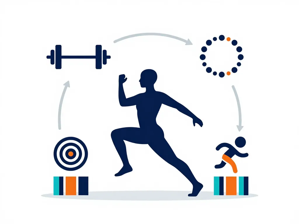 Diagramme piliers Tom Holland musculation : mouvements composés core mobilité circuits