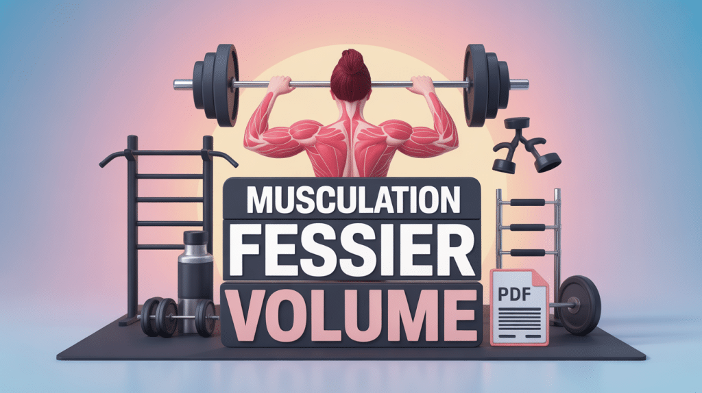 programme musculation fessier volume pdf illustration couverture