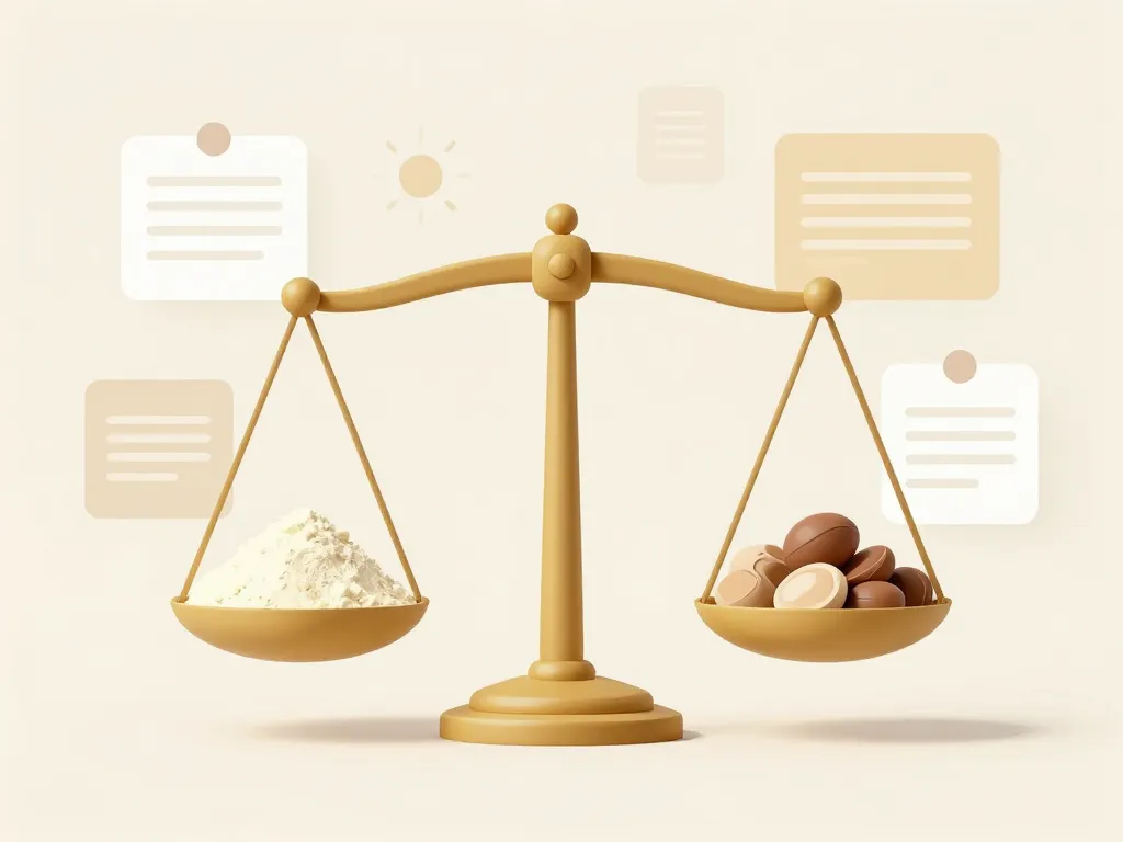 métaphore visuelle choix whey isolate native nutri qualité