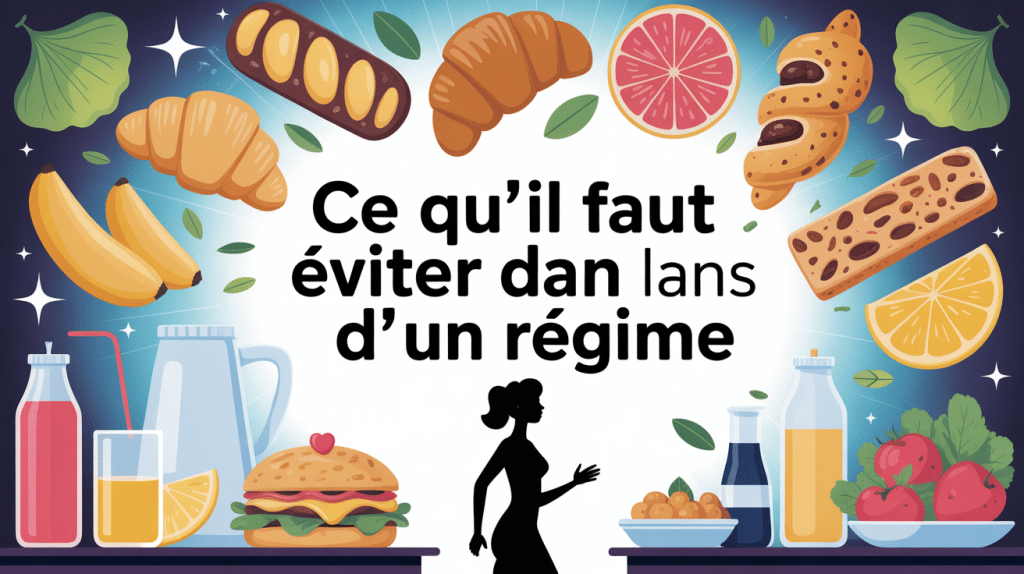 il faut l eviter dans le cadre d un regime illustration aliments