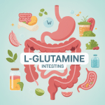 l glutamine et intestins illustration muqueuse et bien-être
