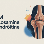 illustration msm glucosamine & chondroitin pour articulations