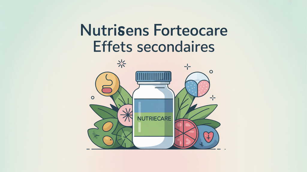 nutrisens forteocare effets secondaires, illustration visuelle des risques et vigilance