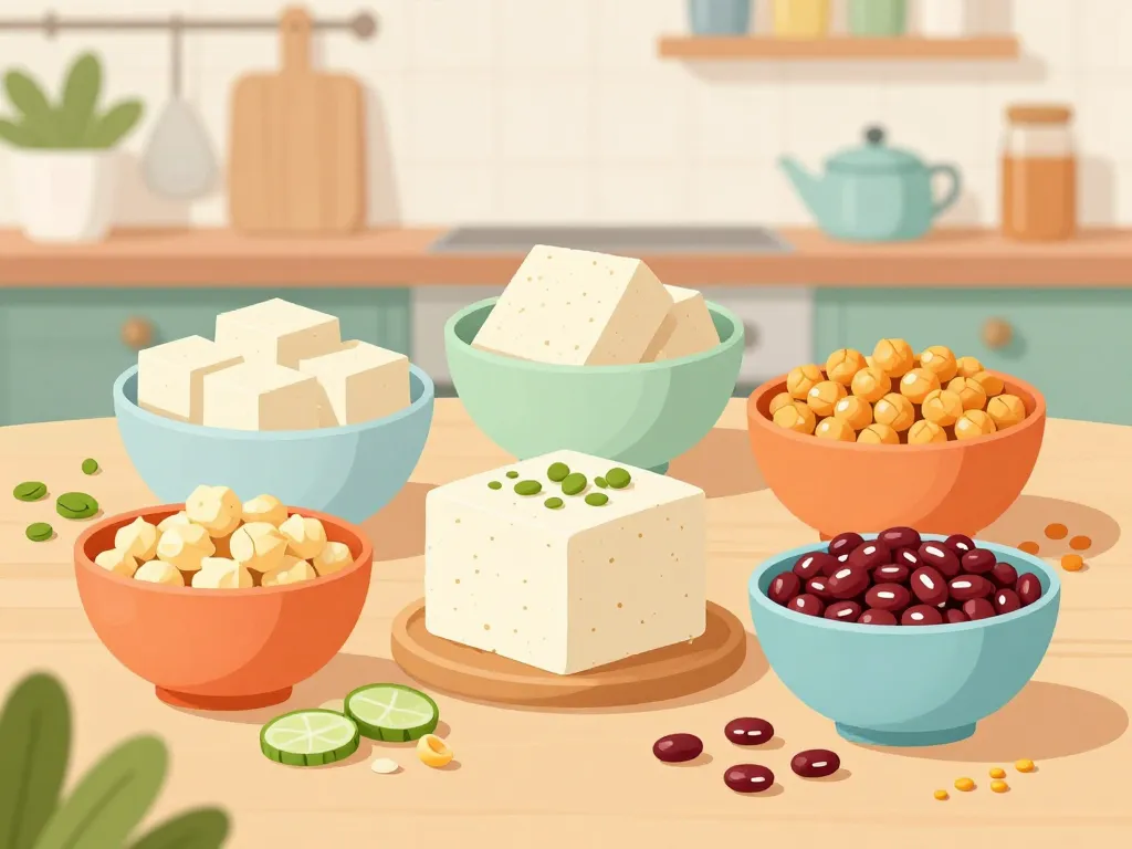 par quoi remplacer le tofu légumineuses et protéines végétales