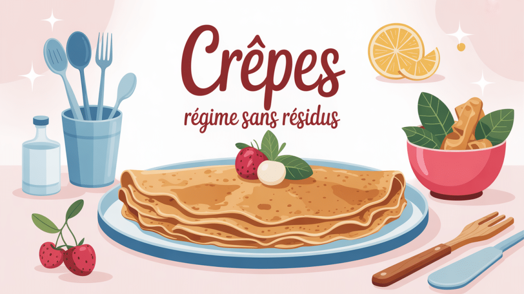 peut on manger des crêpes dans un regime sans residus crêpe appétissante pastel
