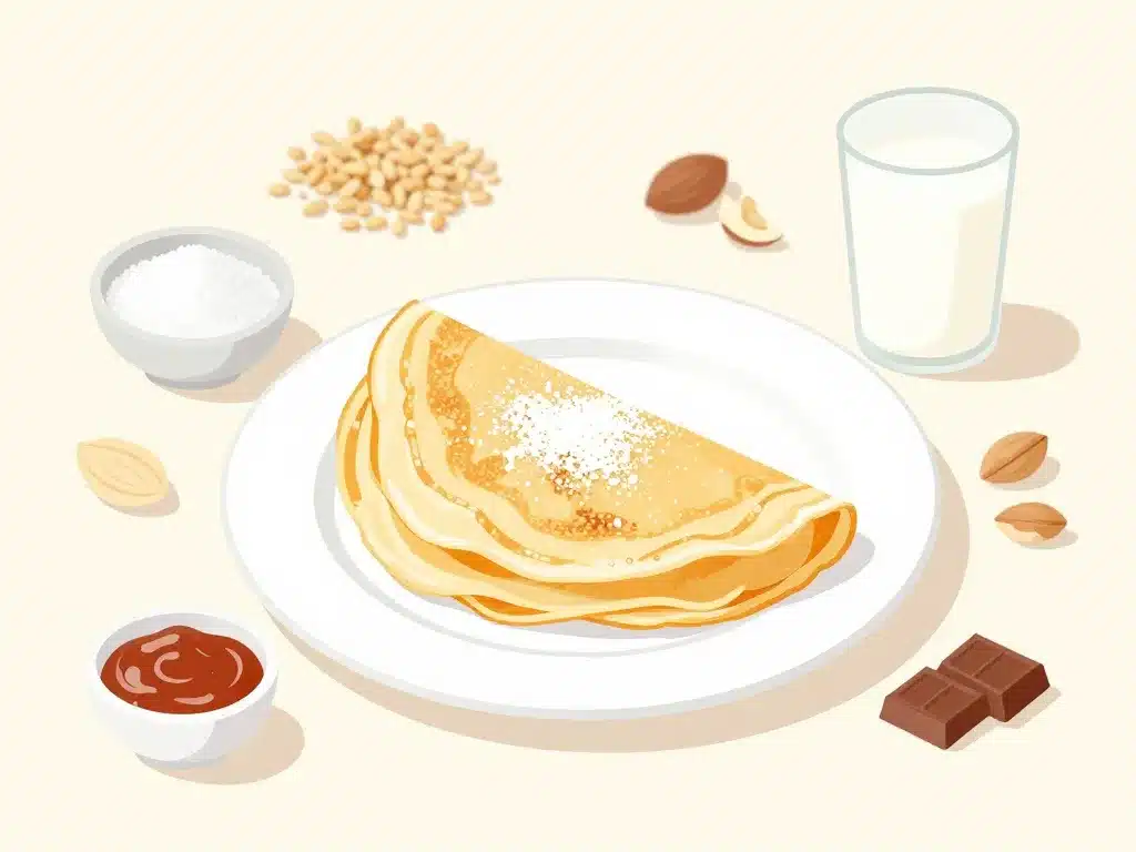 peut on manger des crêpes dans un regime sans residus crêpes compatibles