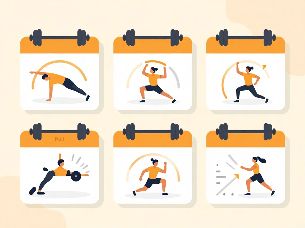 programme musculation haltere pdf illustration semaine d entrainement