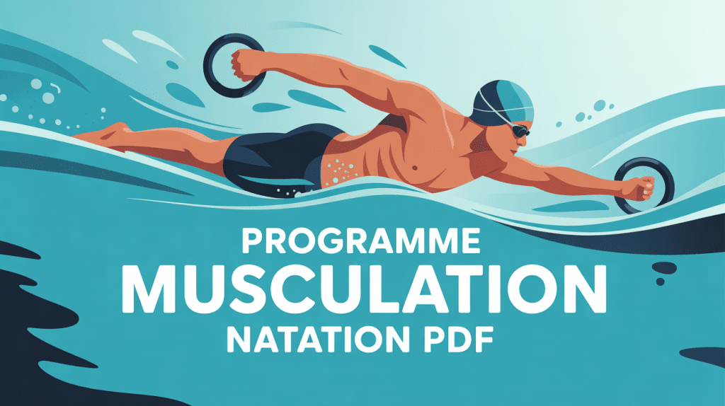 programme musculation pour natation pdf image vectorielle nageur exercices