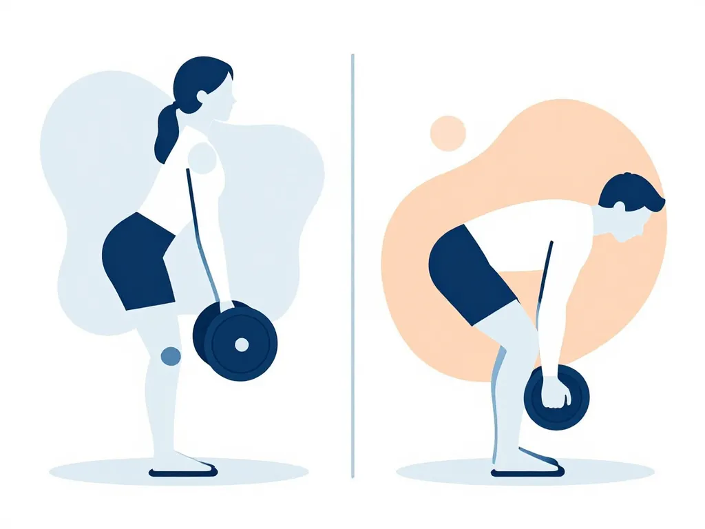 souleve de terre jambes tendues haltere, différence roumain schéma mécanique