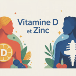 illustration vitamine d et zinc complémentarité immunité énergie