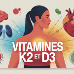 illustration vitamines k2 et d3 bienfaits os cœur immunité