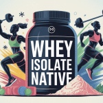 illustration sportive whey isolate native nutri moderne
