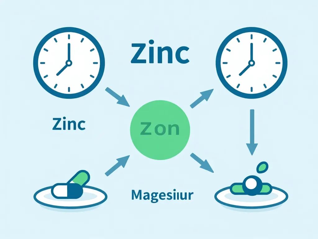 diagramme posologie zinc et magnesium ensemble conseils utilisation