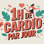 illustration effets 1h de cardio par jour resultat silhouette et santé