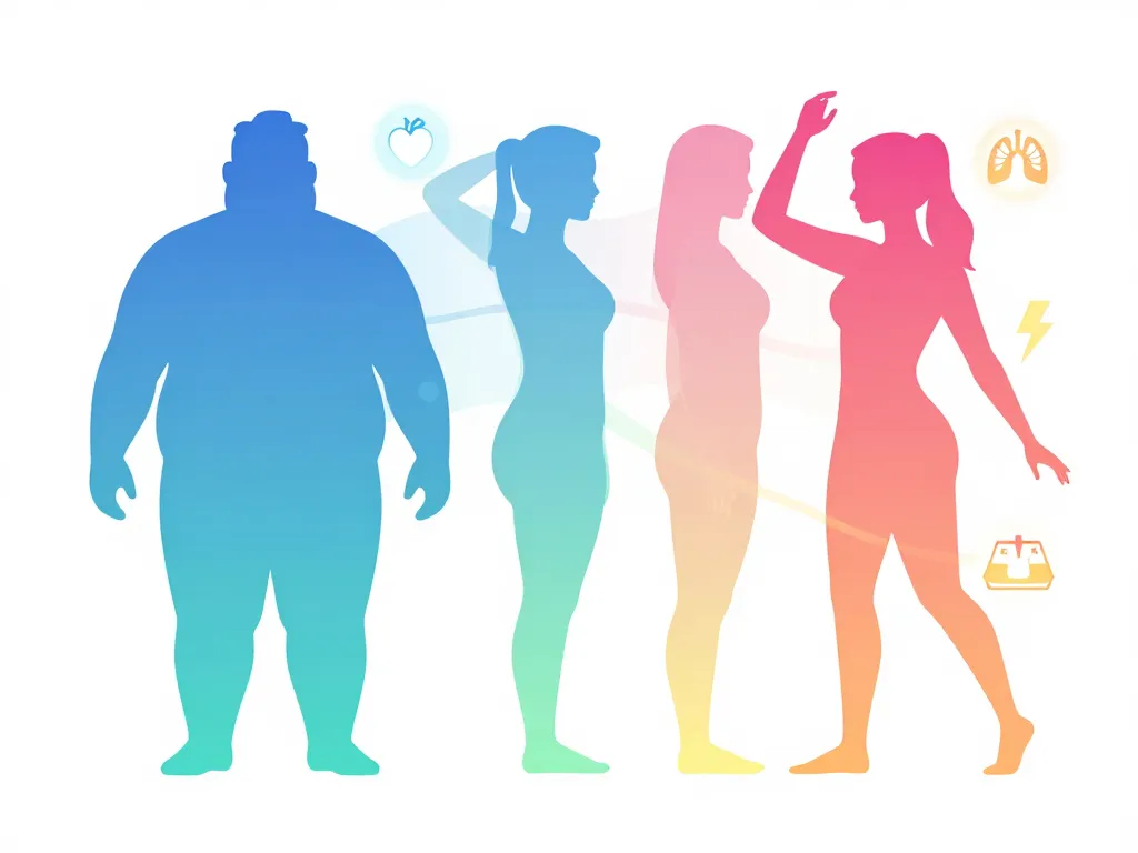 image transformation corporelle 1h de cardio par jour resultat