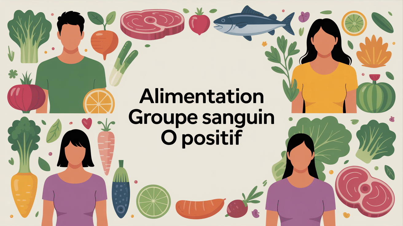 illustration alimentation groupe sanguin o positif pdf pédagogique