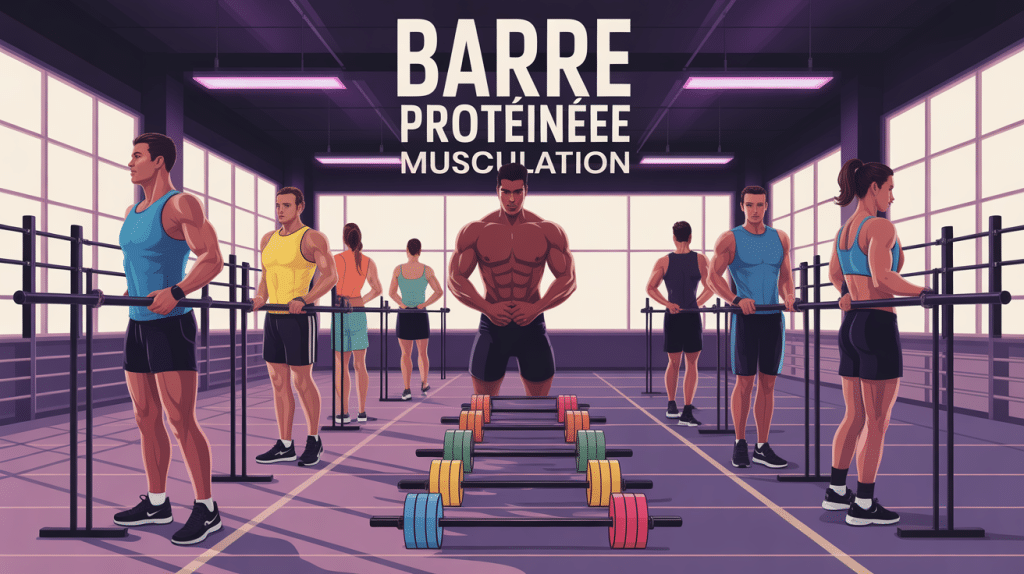 athletes choisissent barre proteinee pour musculation